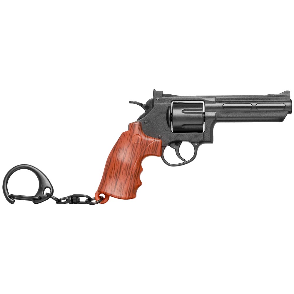 WoSport 1:4 Revolver Miniaturmodell / Deko / Keyring schwarz Bild 3