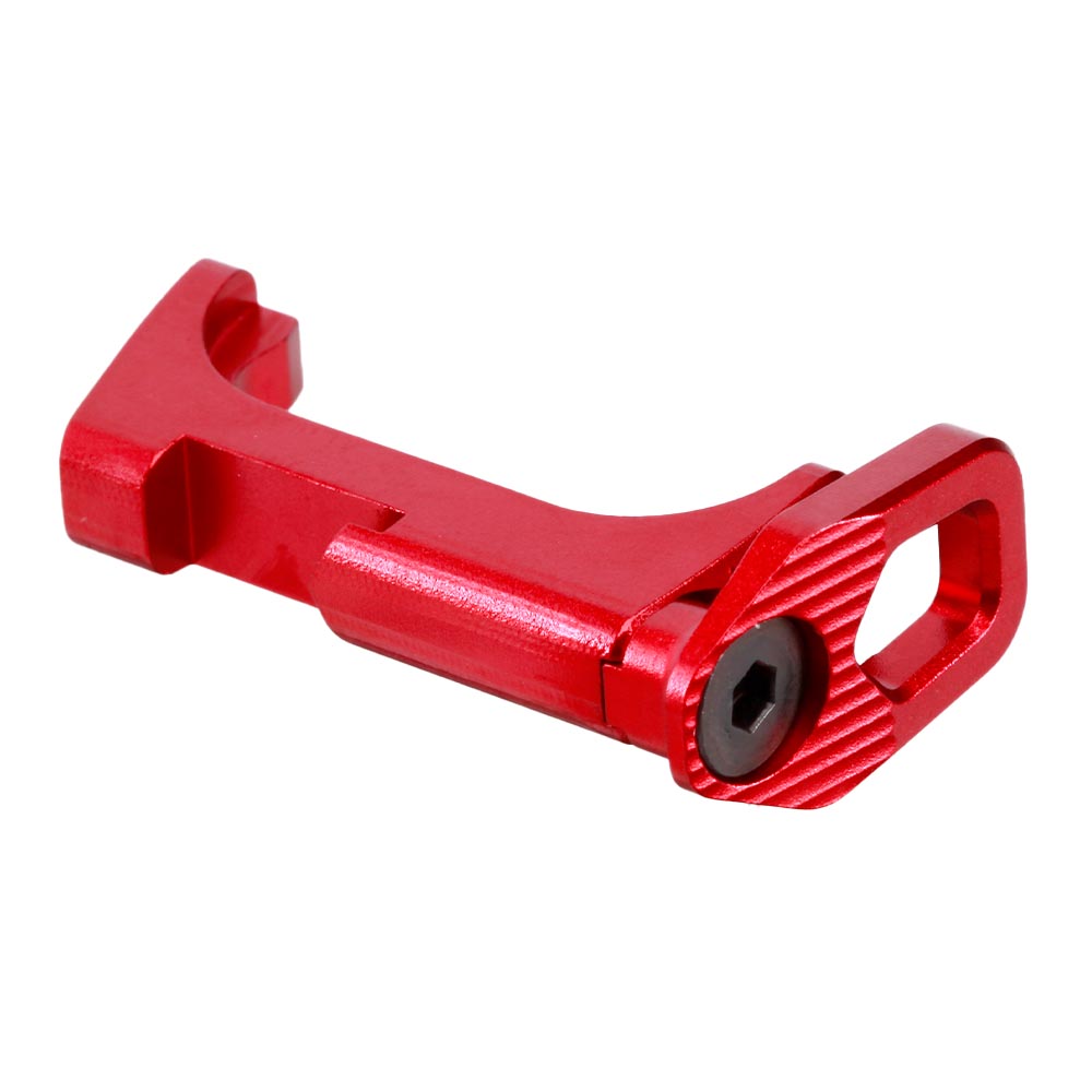 TTI Airsoft CNC Aluminium Extended Magazinhalter f. TTI TP22 Competition GBB Serie rot