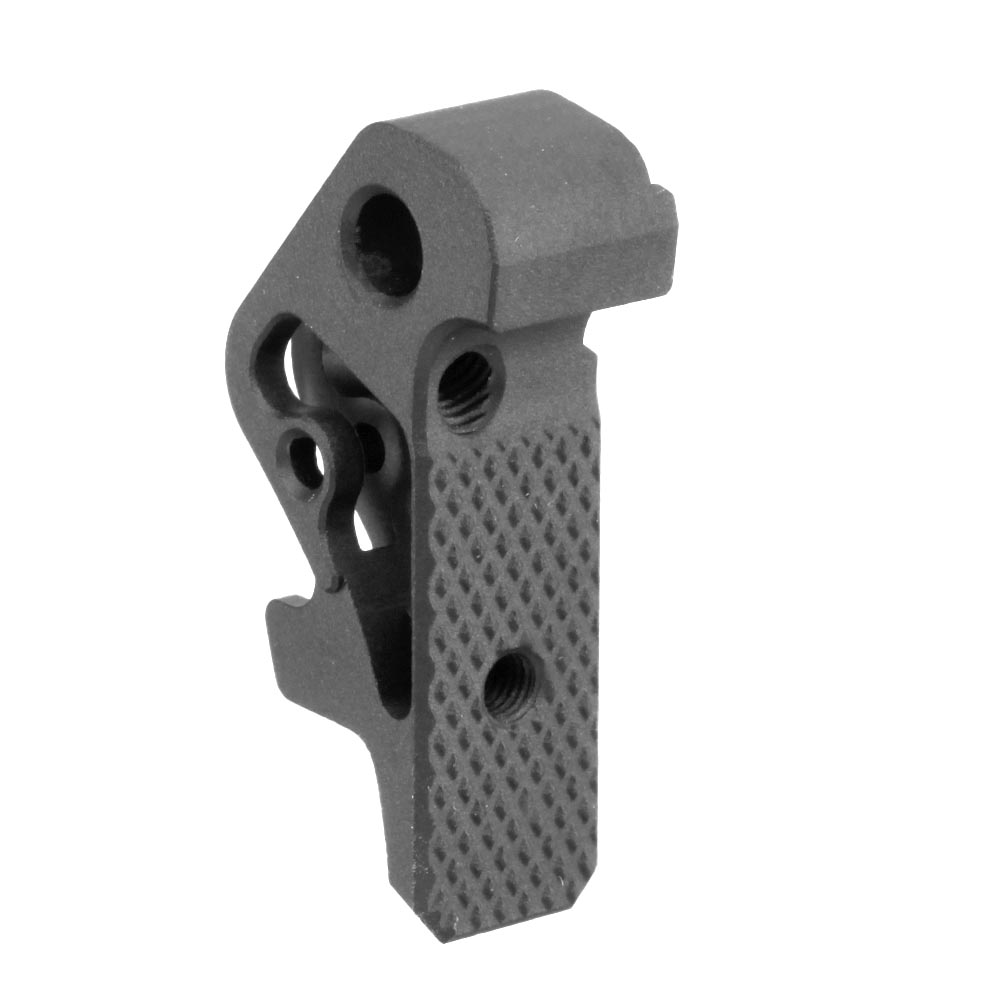 TTI Airsoft CNC Aluminium Victor Tactical Abzug einstellbar f. G-Style / AAP-01 / TP22 GBB Pistolen schwarz Bild 2