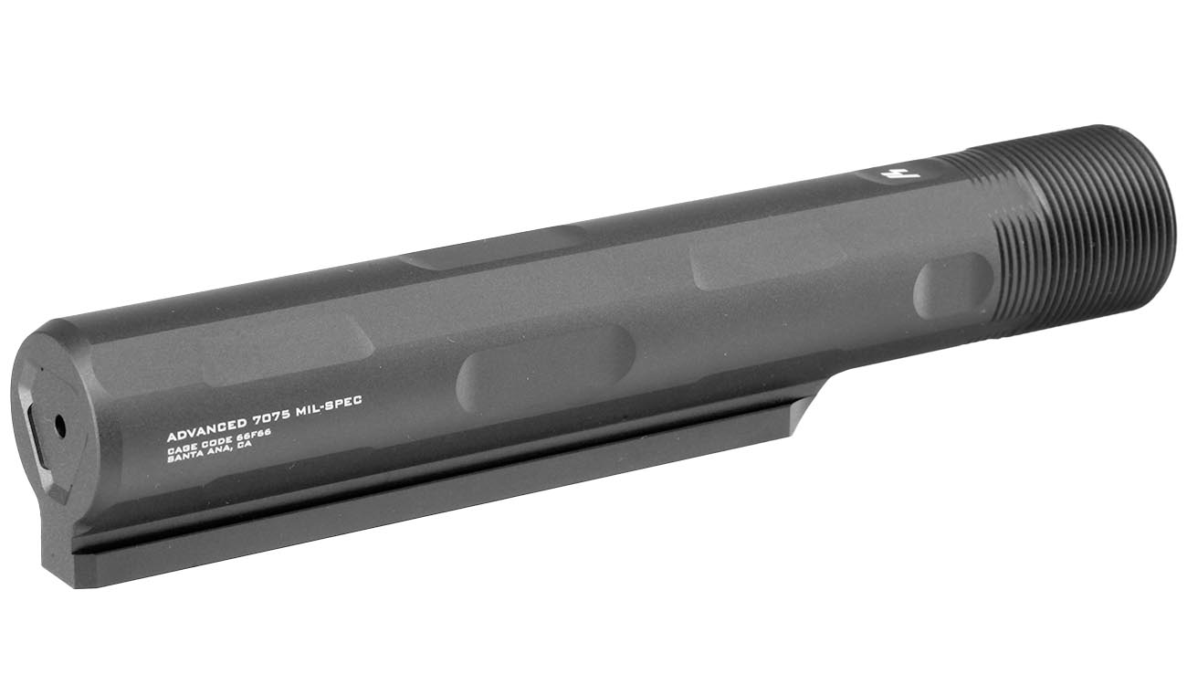 Strike Industries CNC Aluminium ARE-T7 Advanced Receiver Extension - 7 Position Stock Tube schwarz Bild 1