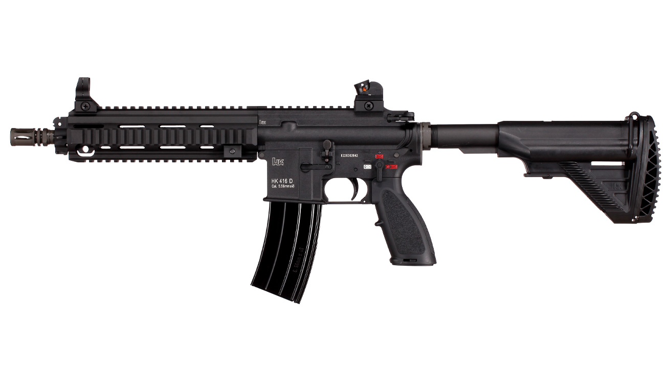 VFC Heckler & Koch HK416D Vollmetall Gas-Blow-Back 6mm BB schwarz - Generation 3 Bild 1