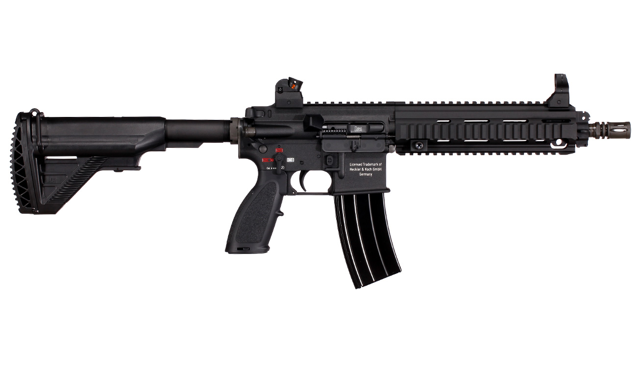 VFC Heckler & Koch HK416D Vollmetall Gas-Blow-Back 6mm BB schwarz - Generation 3 Bild 2