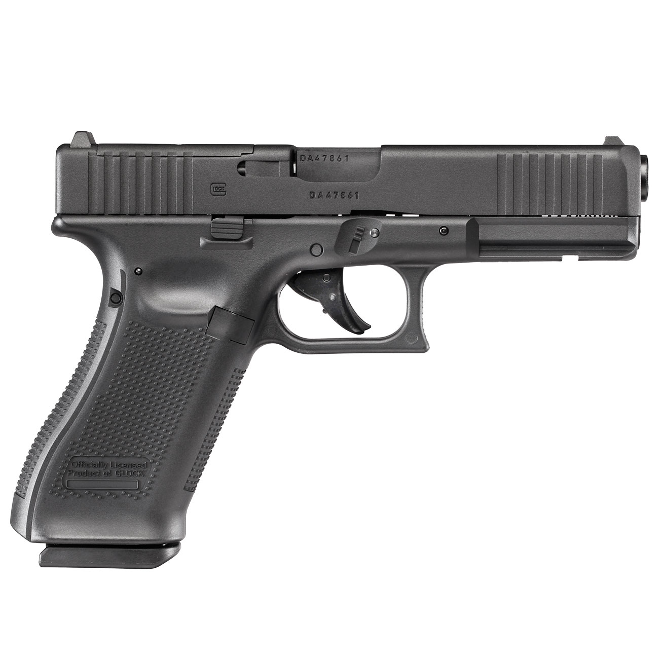Glock 17 Gen. 5 MOS Airsoft mit Metallschlitten CO2 BlowBack 6mm BB schwarz Bild 3