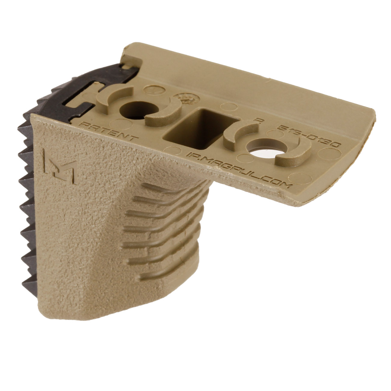 MagPul USA M-LOK Polymer / Stahl Hybrid Barricade Stop / Handstop Flat Dark Earth Bild 4