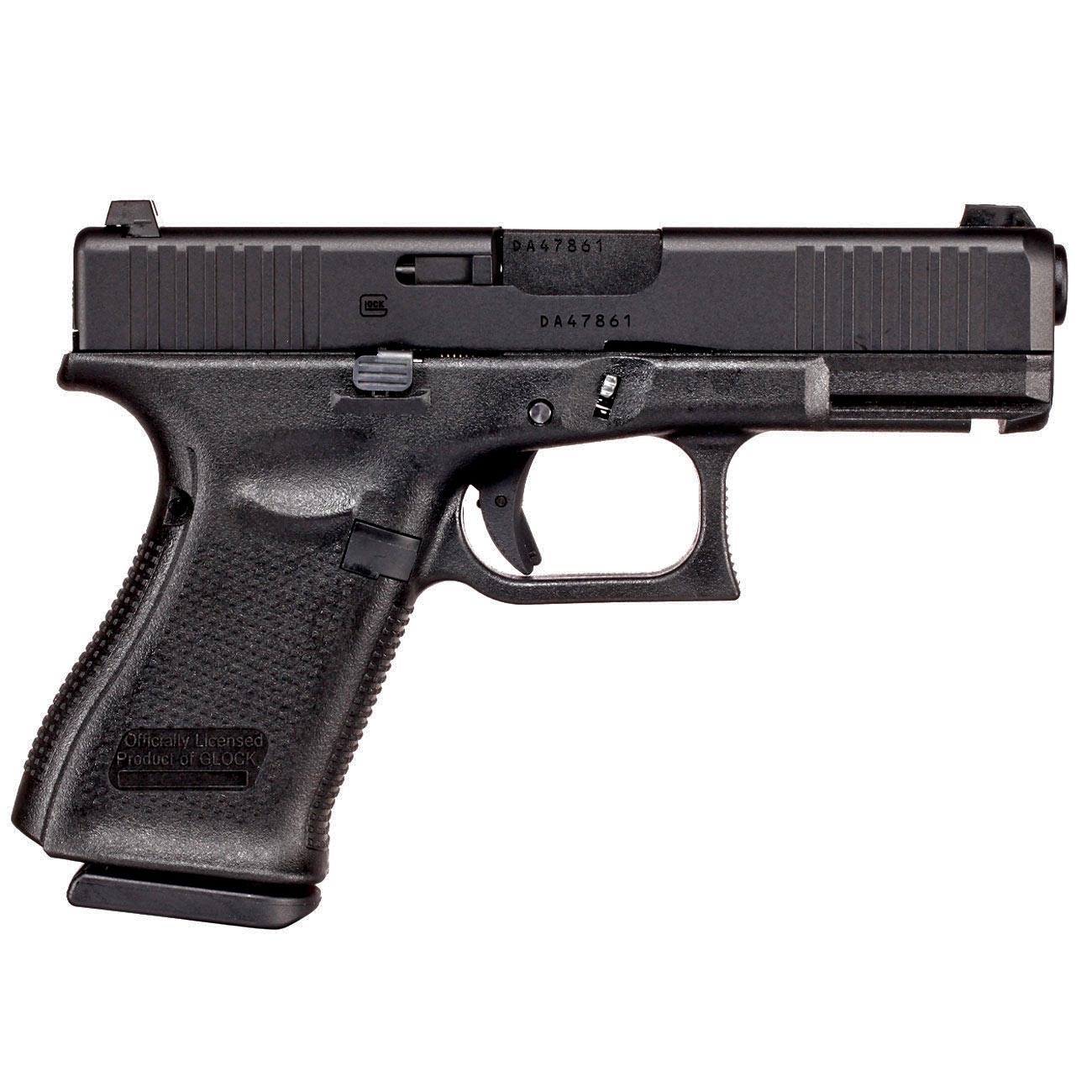 Glock 19 Gen. 5 Airsoft mit Metallschlitten GBB 6mm BB schwarz Bild 3