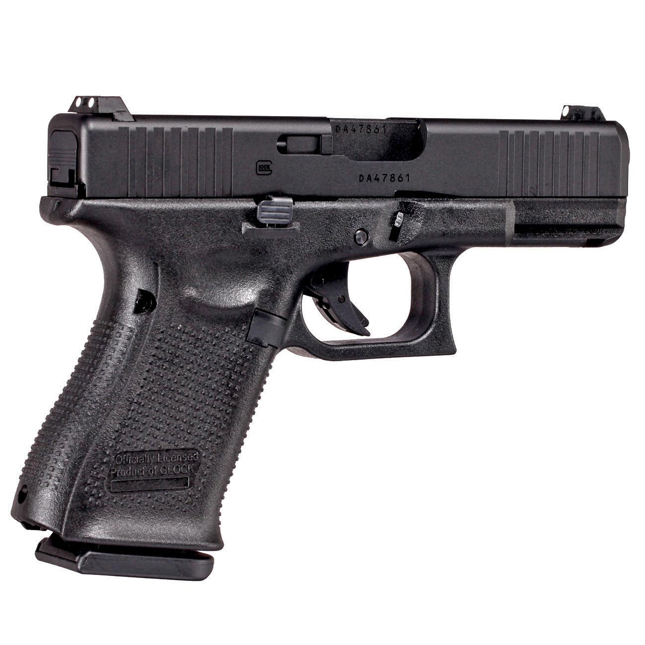 Glock 19 Gen. 5 Airsoft mit Metallschlitten GBB 6mm BB schwarz Bild 4