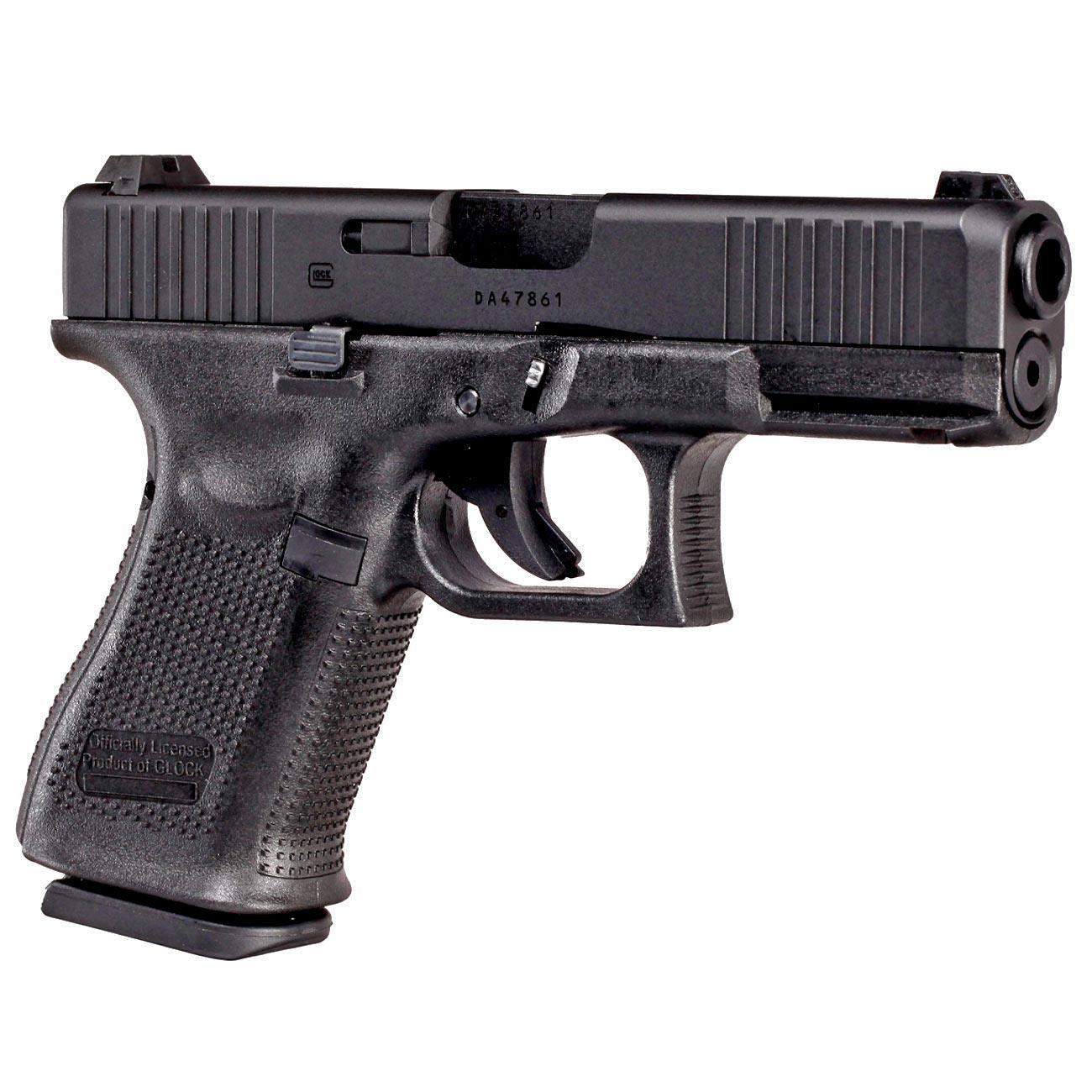 Glock 19 Gen. 5 Airsoft mit Metallschlitten GBB 6mm BB schwarz Bild 7