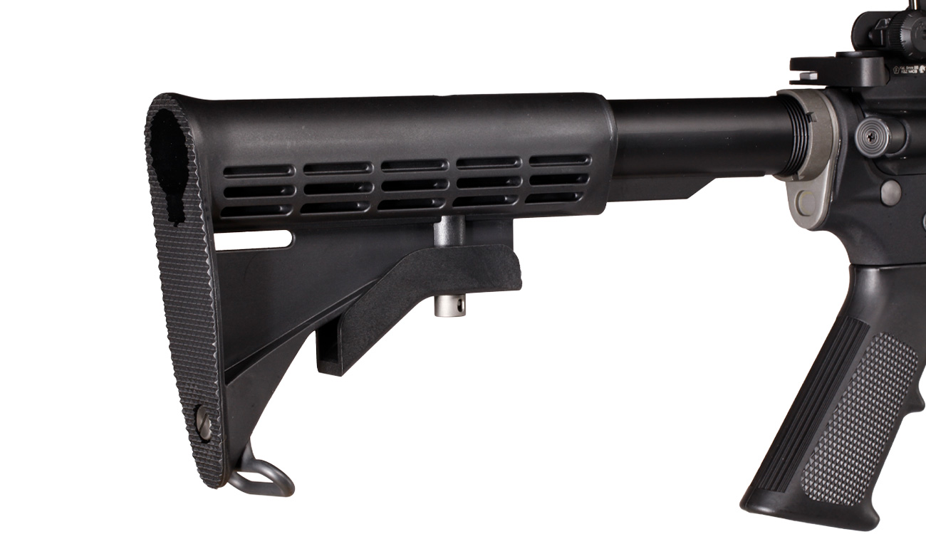 Wei-ETech FN Herstal M4A1 RIS Carbine Vollmetall AWSS Open-Bolt Gas-Blow-Back 6mm BB schwarz Bild 9