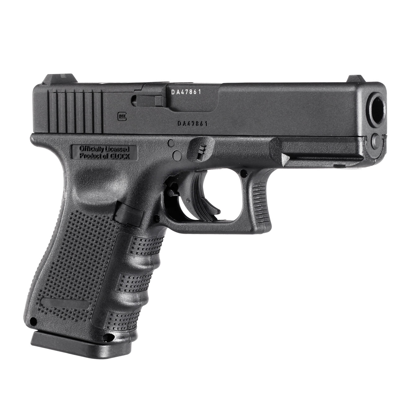 Glock 19 Gen. 4 MOS Airsoft mit Metallschlitten CO2 NBB 6mm BB schwarz Bild 6