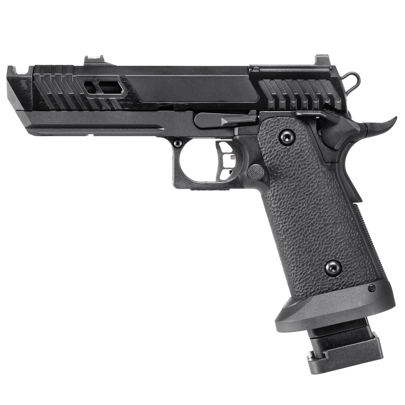 KLI Hi-Capa 4.3 Dark Viper Optic Ready Vollmetall GBB 6mm BB Blackout schwarz Bild 1