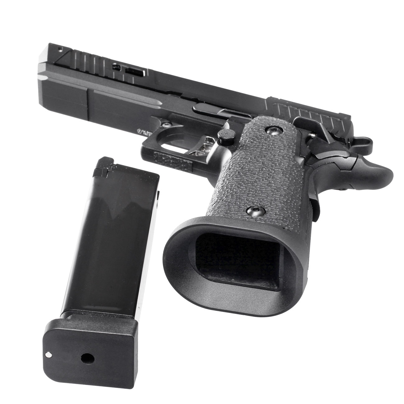KLI Hi-Capa 4.3 Dark Viper Optic Ready Vollmetall GBB 6mm BB Blackout schwarz Bild 6