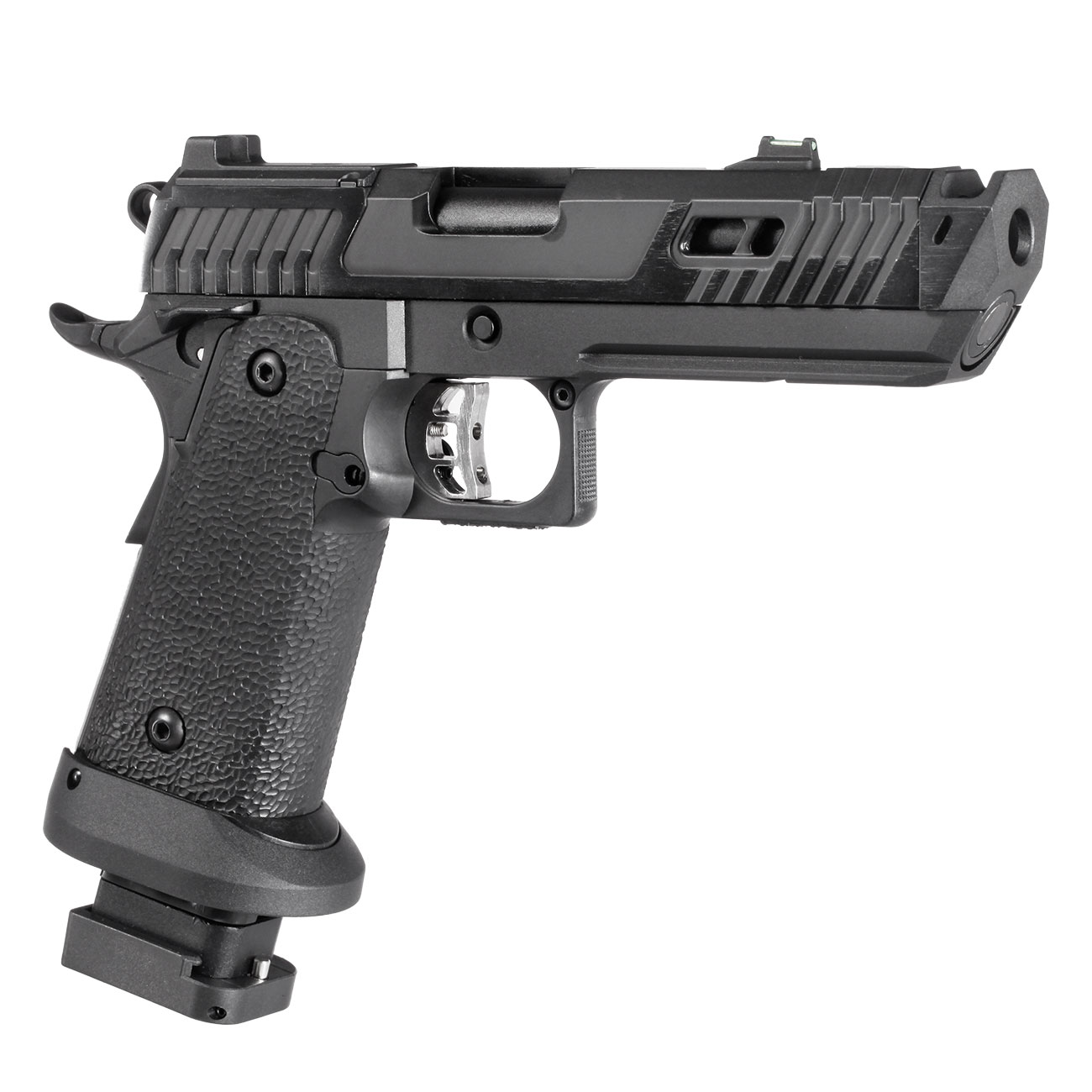 KLI Hi-Capa 4.3 Dark Viper Optic Ready Vollmetall GBB 6mm BB Blackout schwarz Bild 7