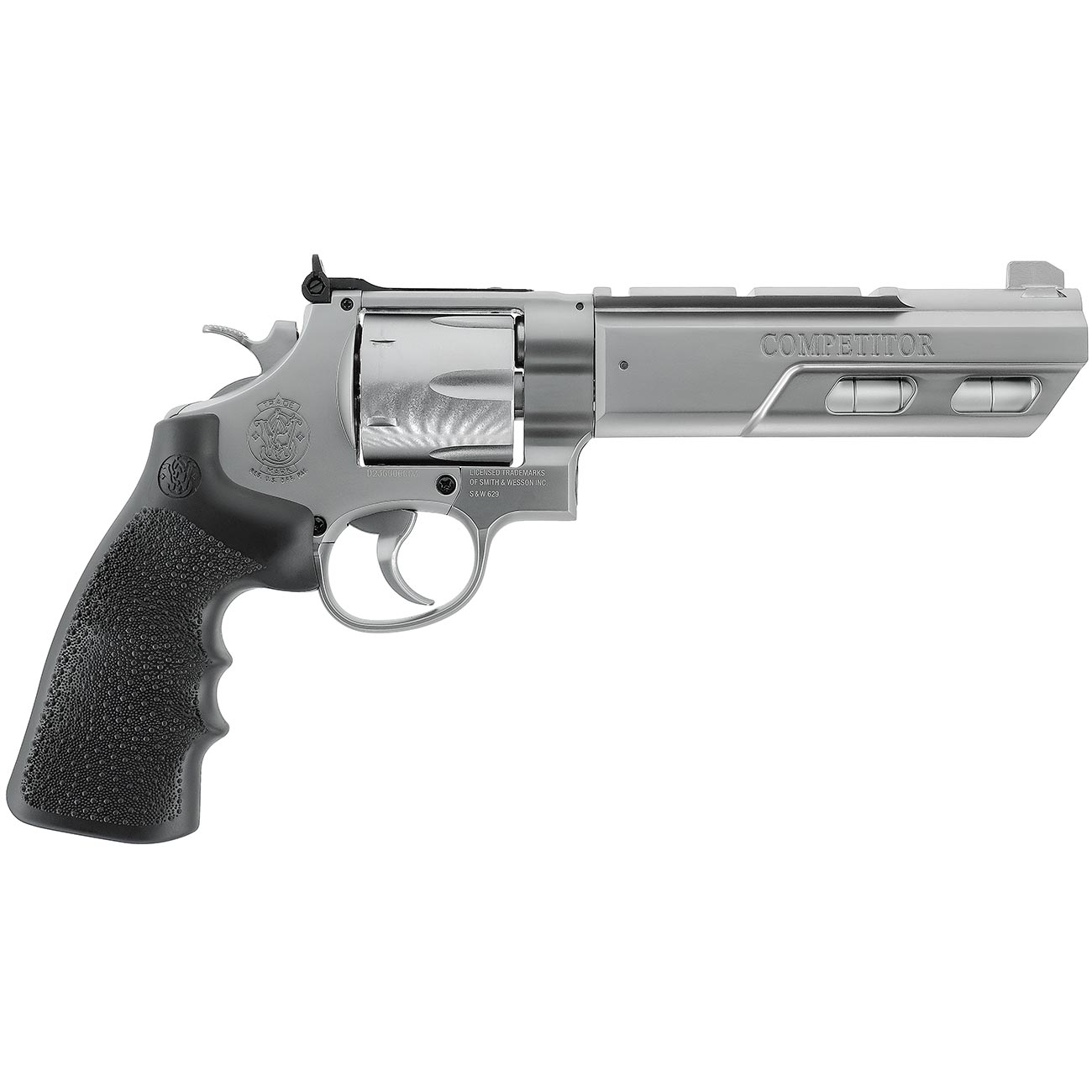 Smith & Wesson 629 Competitor 6 Zoll Vollmetall CO2 Revolver 6mm BB silber Bild 2