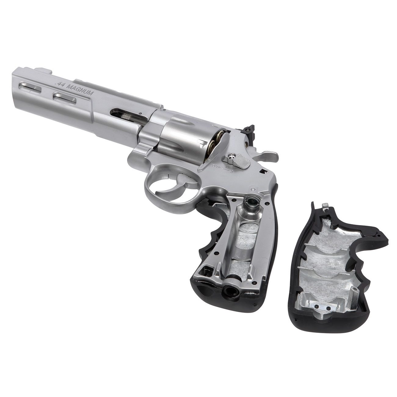 Smith & Wesson 629 Competitor 6 Zoll Vollmetall CO2 Revolver 6mm BB silber Bild 6