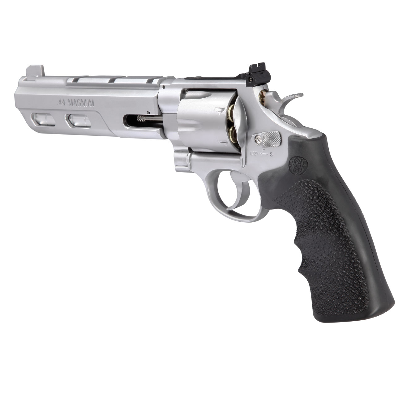 Smith & Wesson 629 Competitor 6 Zoll Vollmetall CO2 Revolver 6mm BB silber Bild 8