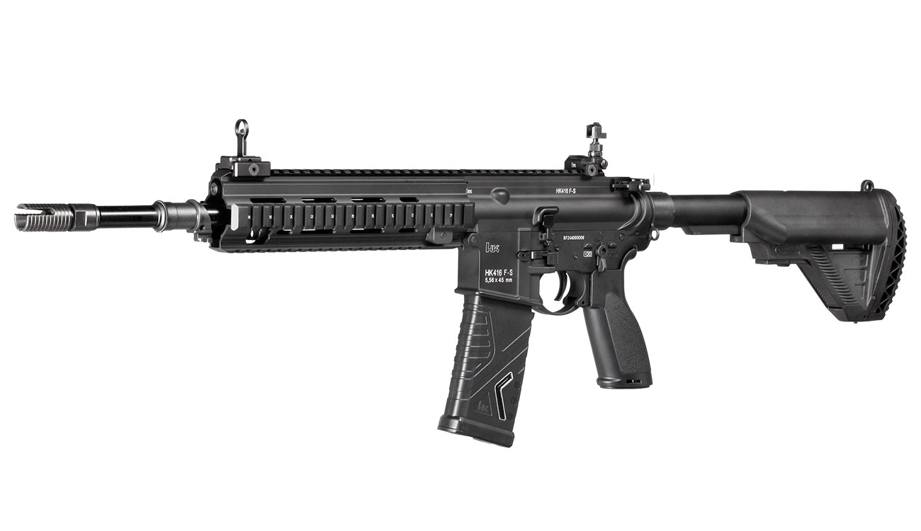 Heckler & Koch HK416 F-S Vollmetall MosFet S-AEG 6mm BB schwarz
