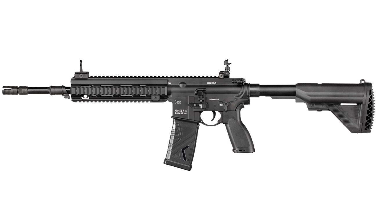 Heckler & Koch HK416 F-S Vollmetall MosFet S-AEG 6mm BB schwarz Bild 1