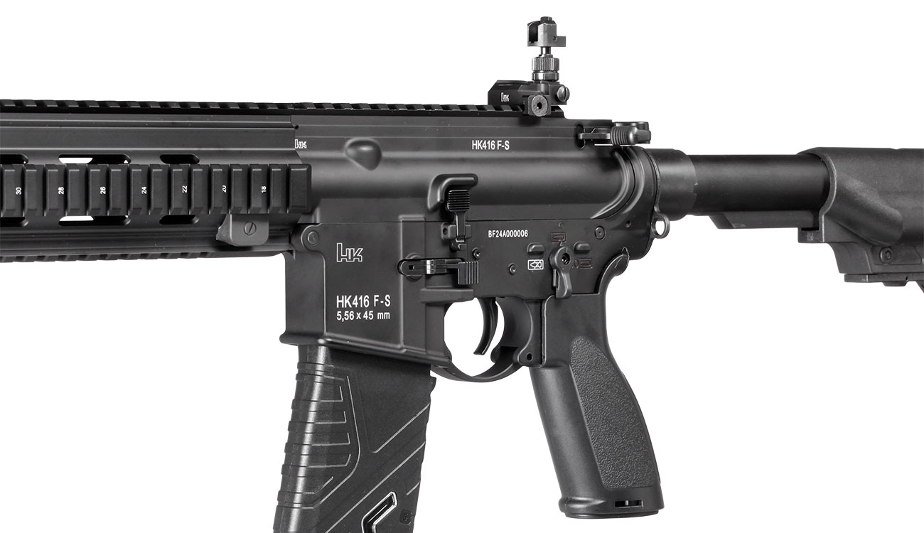 Heckler & Koch HK416 F-S Vollmetall MosFet S-AEG 6mm BB schwarz Bild 7
