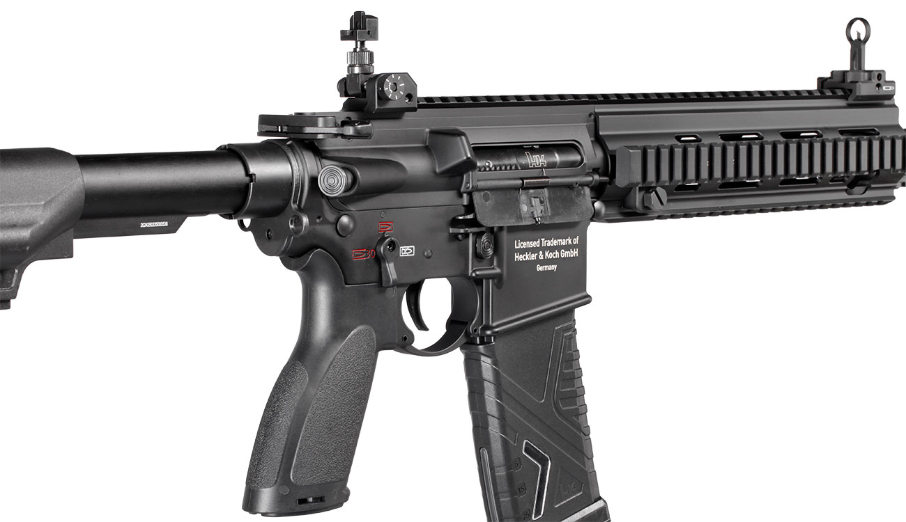 Heckler & Koch HK416 F-S Vollmetall MosFet S-AEG 6mm BB schwarz Bild 8