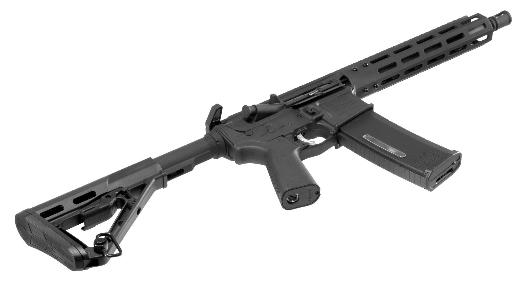 APS / EMG Noveske 10.5 Zoll Chainsaw Edge II MosFet Vollmetall S-AEG 6mm BB schwarz Bild 5