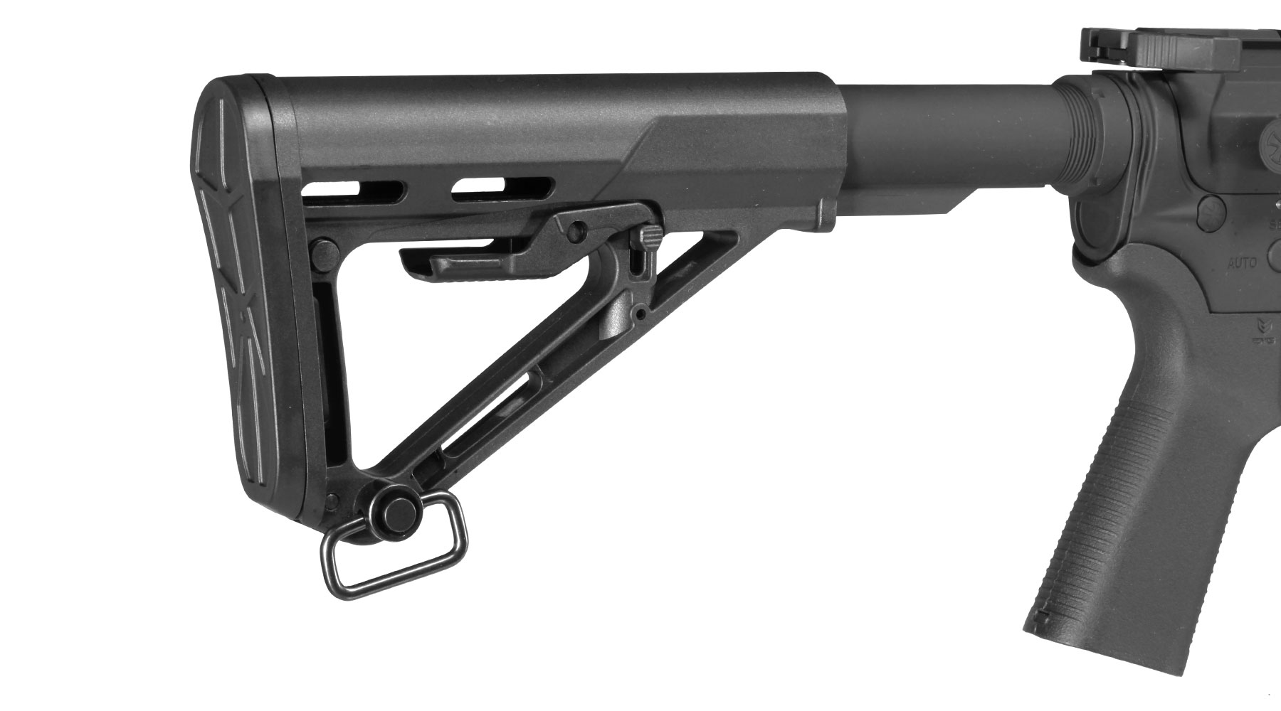 APS / EMG Noveske 10.5 Zoll Chainsaw Edge II MosFet Vollmetall S-AEG 6mm BB schwarz Bild 9
