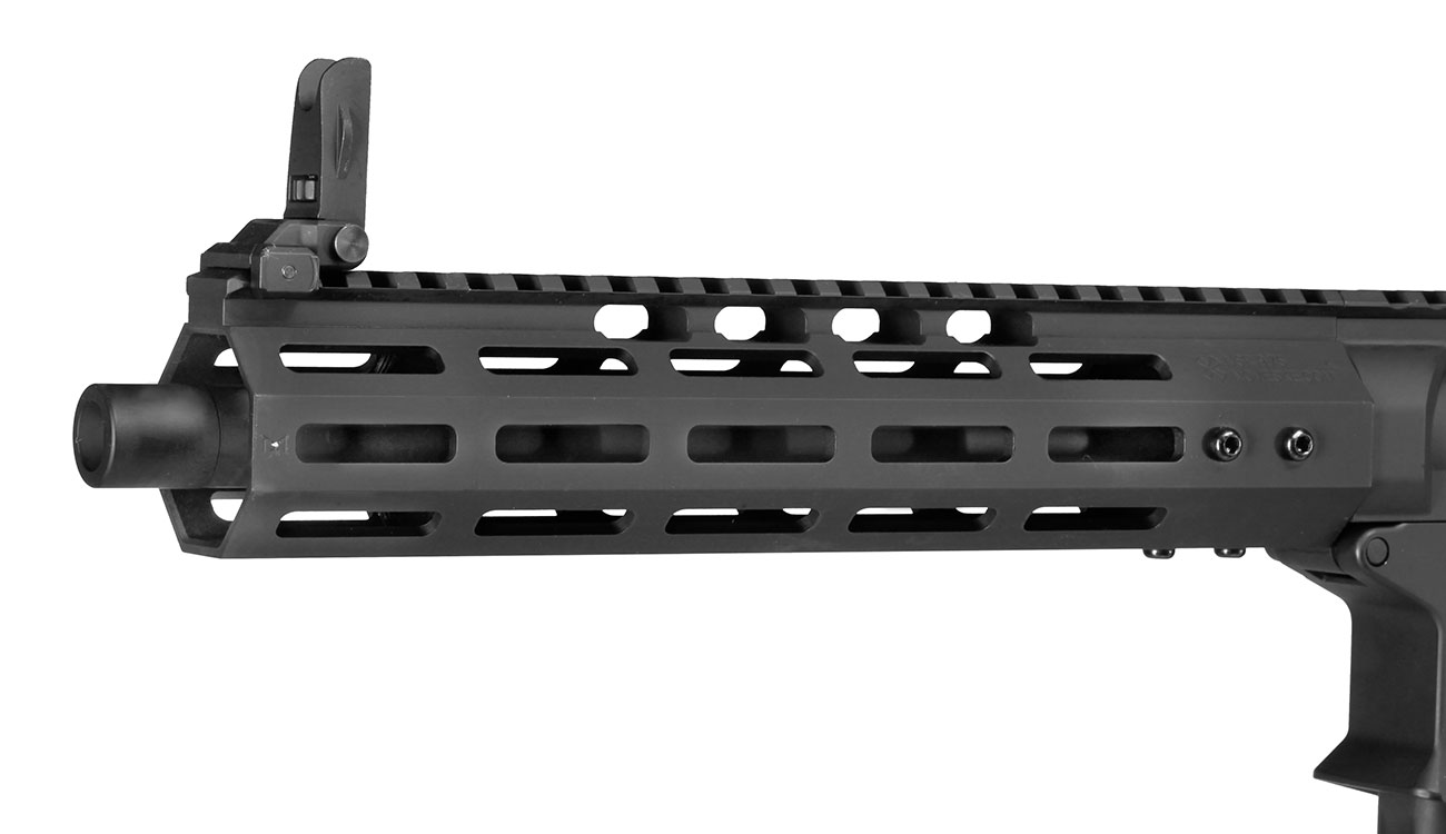 APS / EMG Noveske 9 9mm Gen. 4 eSilver Edge SDU-MosFet 2.0 Vollmetall S-AEG 6mm BB schwarz Bild 7