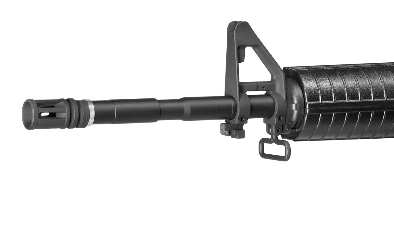 APS M4A1 Carbine Kompetitor-Series eSilver Edge SDU-MosFet 2.0 AEG 6mm BB schwarz Bild 6