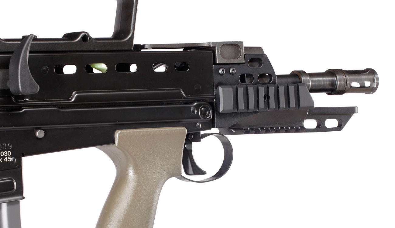 G&G L85 AFV 2.0 ETU-Mosfet BlowBack Vollmetall S-AEG 6mm BB oliv / schwarz Bild 7