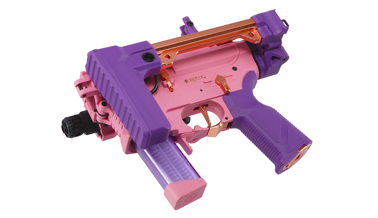 G&G FAR9 Rapid Folding PCC ETU-Mosfet Polymergehuse AEG 6mm BB Pink-Gold Edition Bild 8