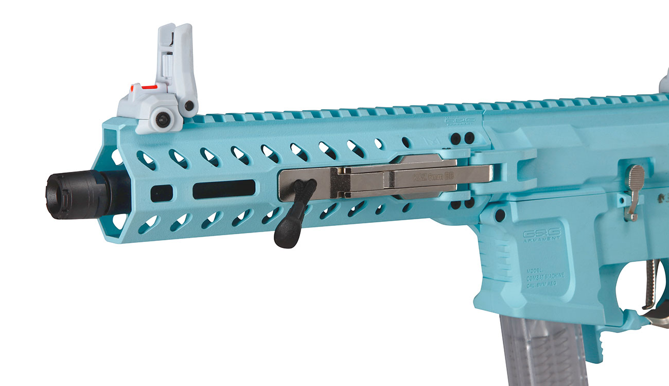 G&G FAR9 Rapid Folding PCC ETU-Mosfet Polymergehuse AEG 6mm BB Macaron Blue Edition Bild 8