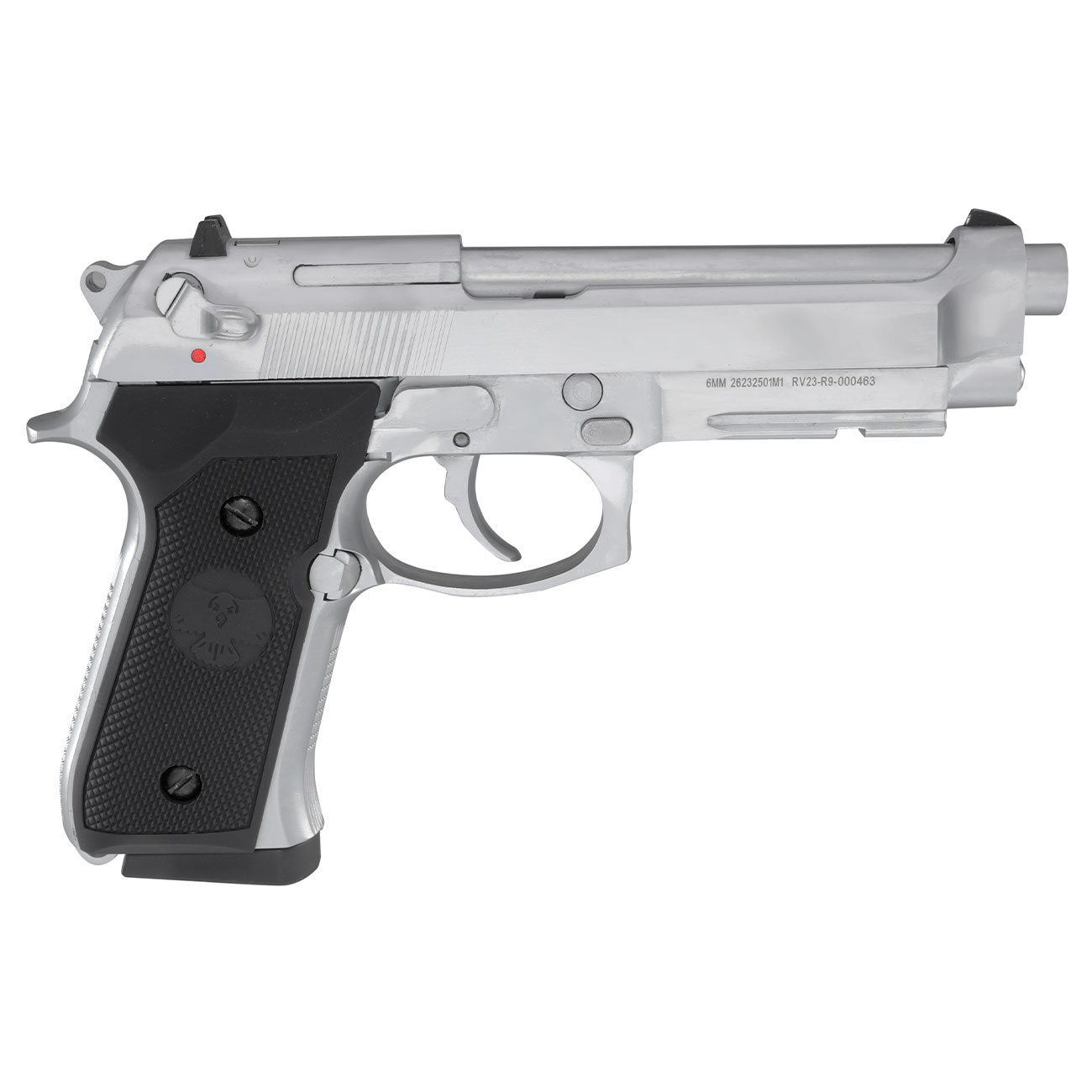 Nuprol Raven R9 Railed Vollmetall GBB 6mm BB silber Bild 3