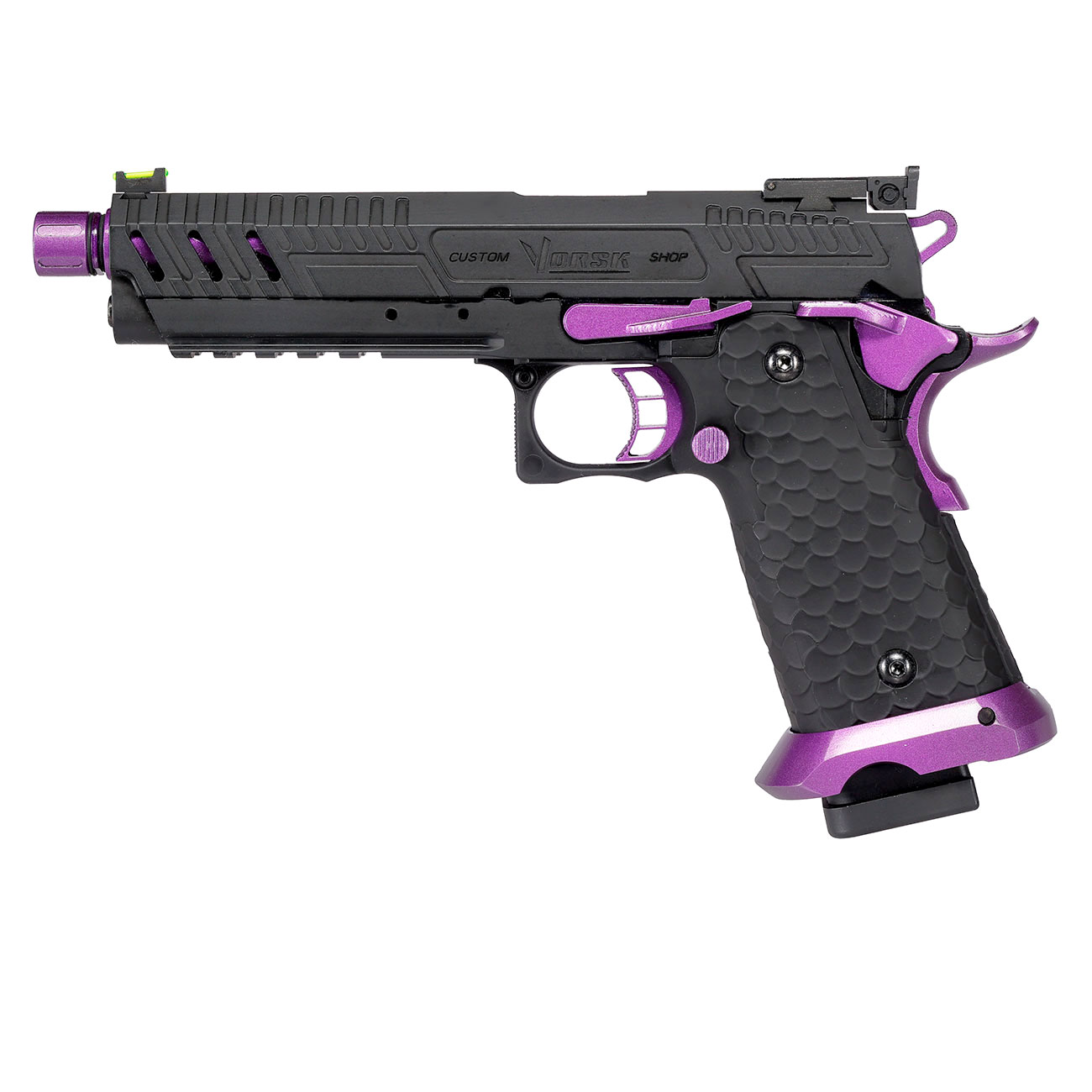 Vorsk Airsoft Hi-Capa 5.1 Vengeance Vollmetall GBB 6mm BB Purple Match Bild 1