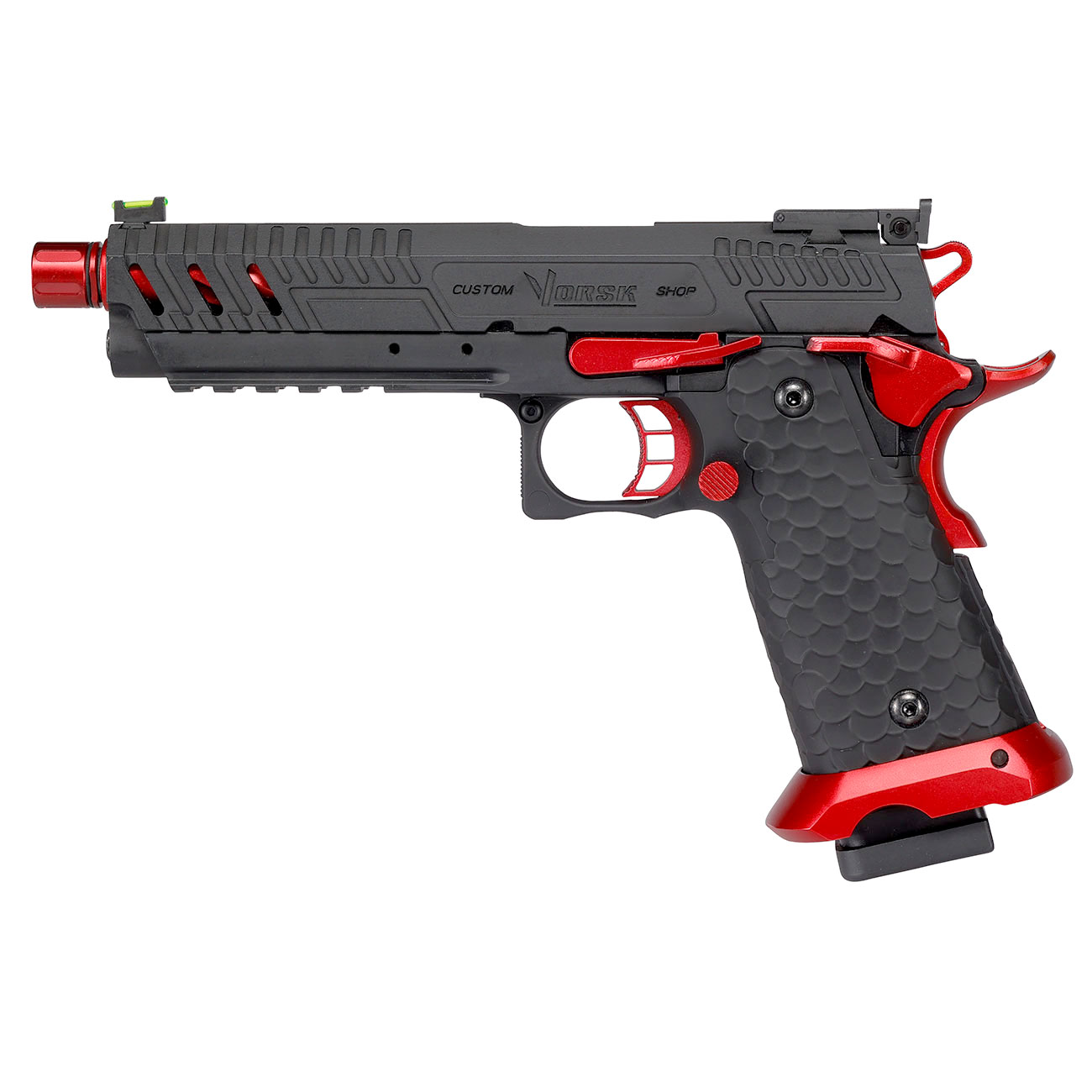 Vorsk Airsoft Hi-Capa 5.1 Vengeance Vollmetall GBB 6mm BB Red Match Bild 1