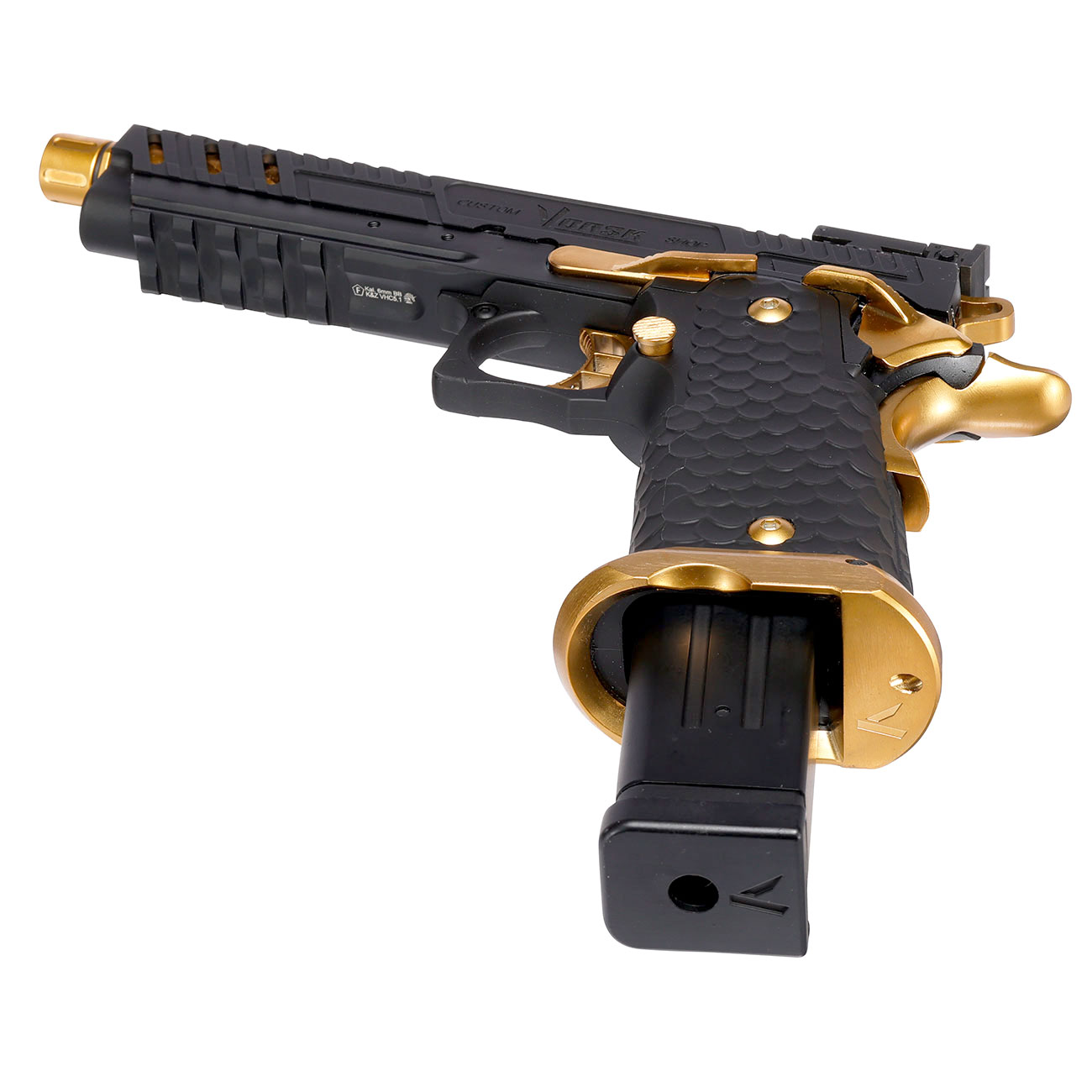 Vorsk Airsoft Hi-Capa 5.1 Vengeance Vollmetall GBB 6mm BB Gold Match Bild 5