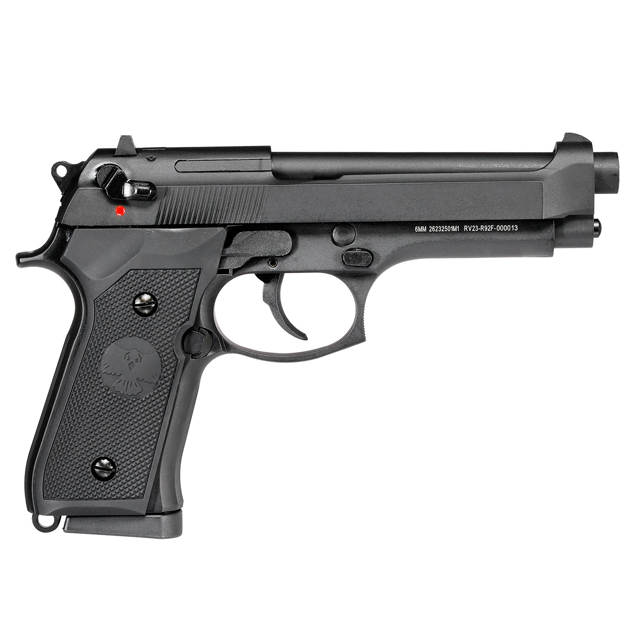 Nuprol Raven R92F Vollmetall GBB 6mm BB schwarz Bild 3