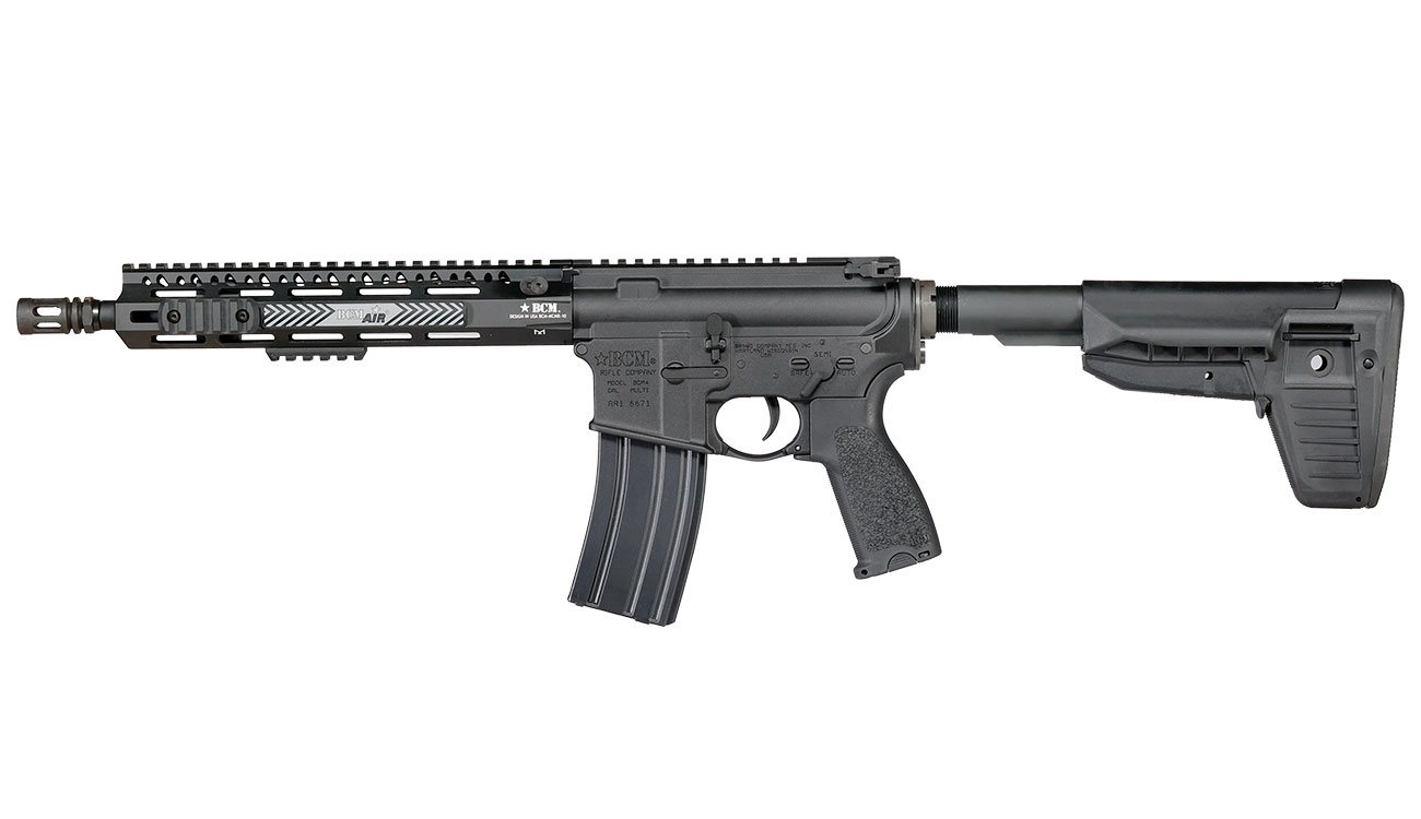 VFC BCM MCMR CQB 11.5 Zoll Vollmetall Gate Aster System S-AEG 6mm BB schwarz Bild 1