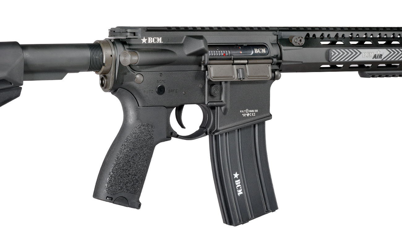 VFC BCM MCMR CQB 11.5 Zoll Vollmetall Gate Aster System S-AEG 6mm BB schwarz Bild 8