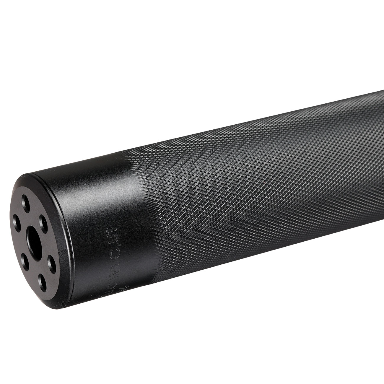 Silverback Desert Tech SRS QD DTSS .338 Aluminium Silencer f. SRS-A2 / M2 Covert Flash-Hider schwarz Bild 6