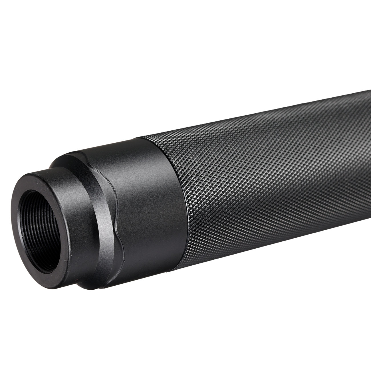 Silverback Desert Tech SRS QD DTSS .338 Aluminium Silencer f. SRS-A2 / M2 Covert Flash-Hider schwarz Bild 7