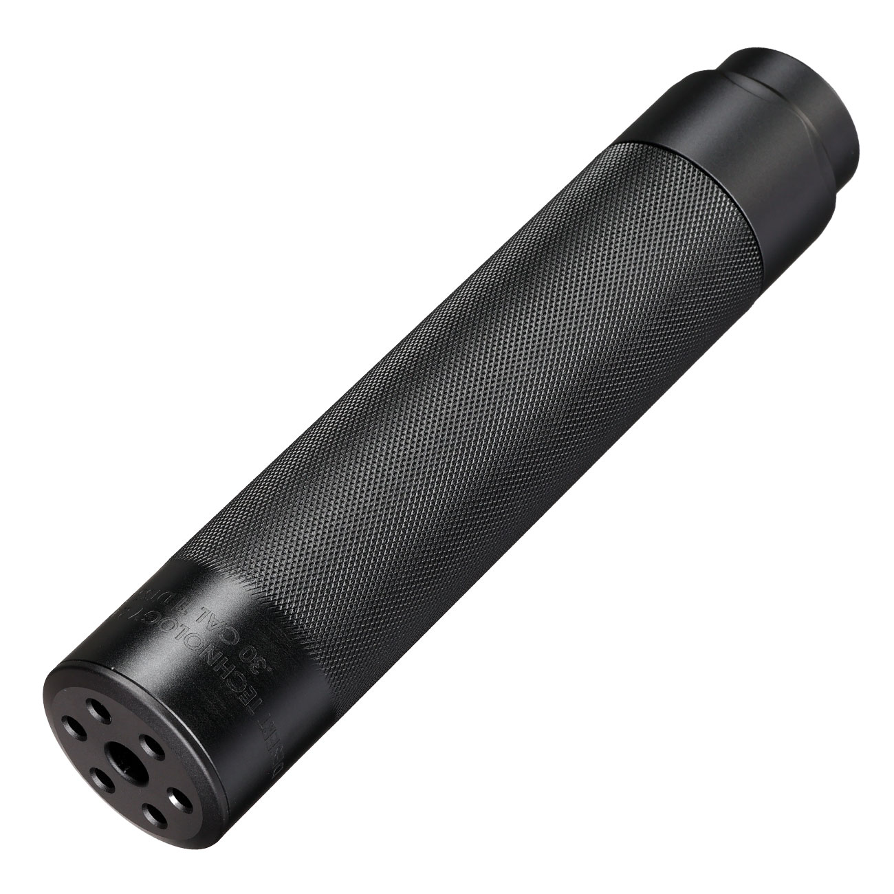 Silverback Desert Tech SRS QD DTSS .30 Aluminium Silencer f. SRS-A2 / M2 Covert Flash-Hider schwarz