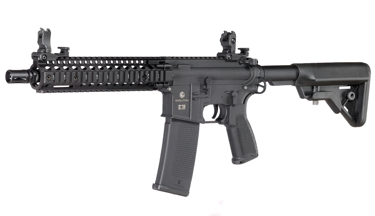 Evolution MK18 MOD1 Recon Carbontech ETS II Mosfet AEG Airsoft 6mm BB schwarz
