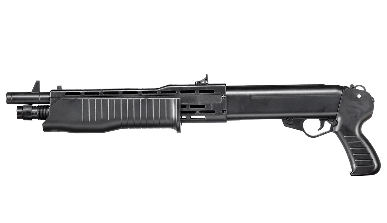 HFC SP12 Shotgun Shorty-Version Airsoft Springer 6mm BB schwarz Bild 1