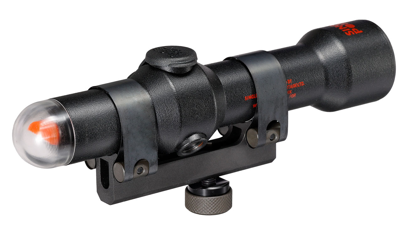 DNA Single Point Red-Dot Sight OEG MOA Vollmetall f. XM177 / CAR-15 Tragegriff schwarz - 1970 GEN US Forces