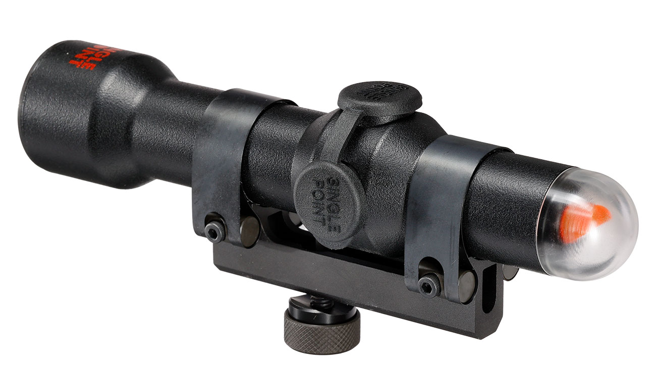 DNA Single Point Red-Dot Sight OEG MOA Vollmetall f. XM177 / CAR-15 Tragegriff schwarz - 1970 GEN US Forces Bild 1
