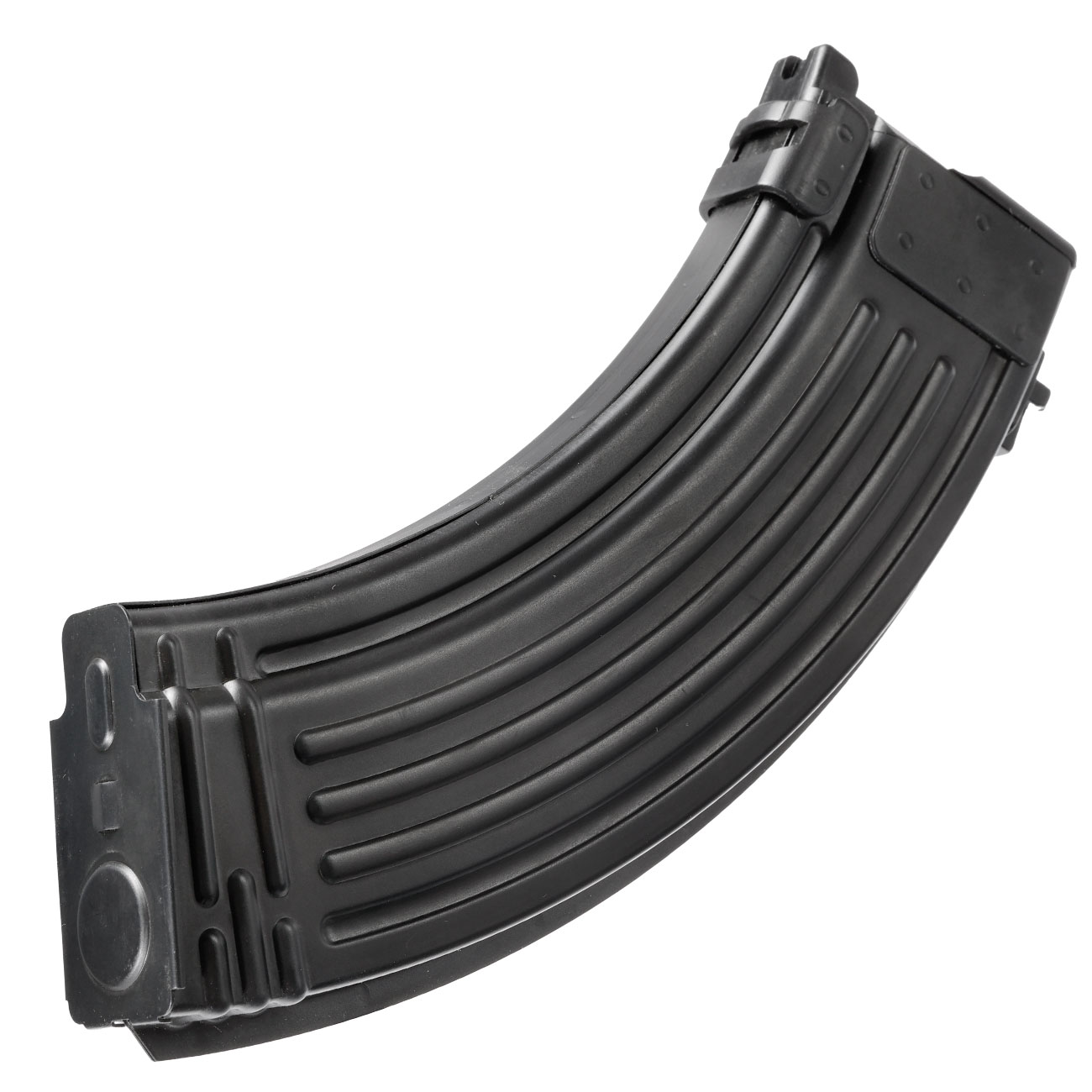 GHK AKM GBB Stahlblech-Magazin Low-Cap 40 Schuss schwarz - Softairgas-Version - Version 3 Bild 1