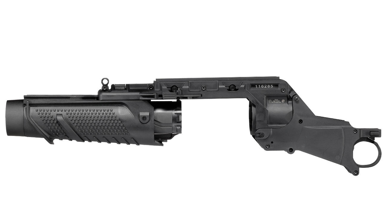 VFC EGLM 40mm Granatwerfer f. SCAR-L / MK16 und SCAR-H / MK17 Airsoftgewehre schwarz Bild 2
