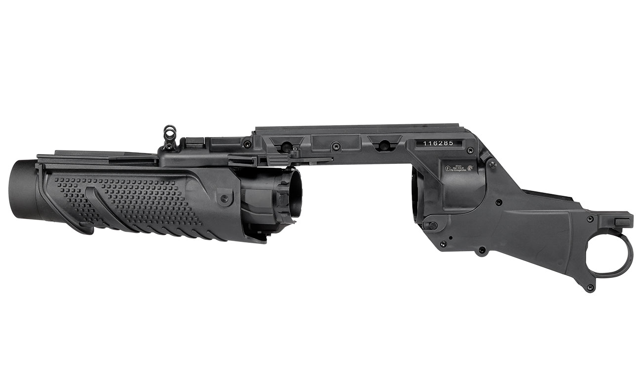 VFC EGLM 40mm Granatwerfer f. SCAR-L / MK16 und SCAR-H / MK17 Airsoftgewehre schwarz Bild 3