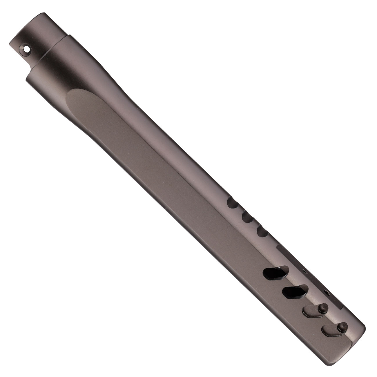 Narcos Airsoft CNC Aluminium Auenlauf Hunter Style f. Action Army AAP-01 Titanium Gray Bild 5