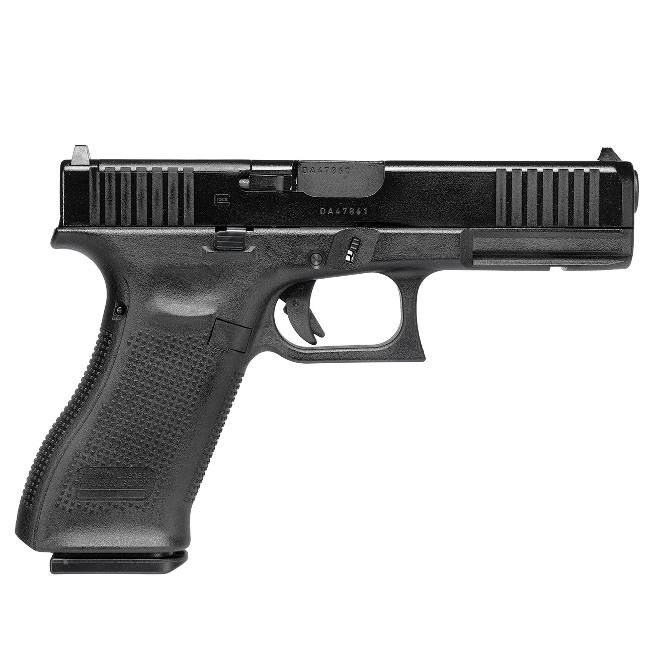 Glock 17 Gen. 5 MOS Airsoft mit Metallschlitten CO2 BlowBack 6mm BB schwarz Bild 3