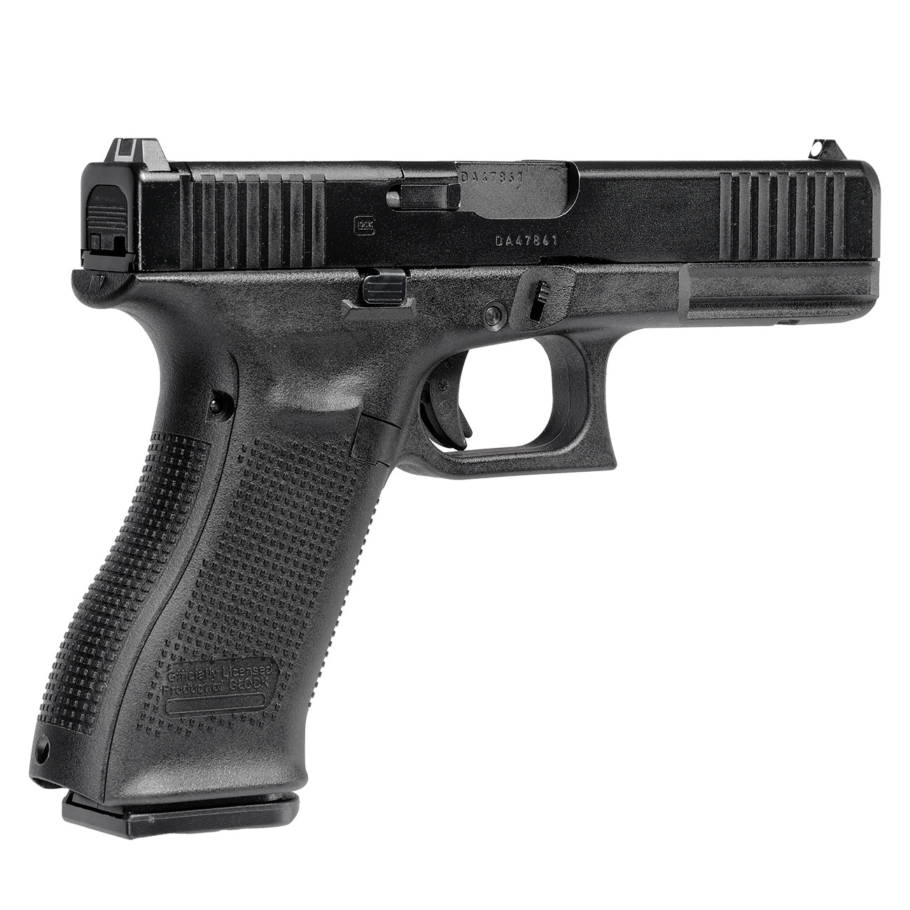Glock 17 Gen. 5 MOS Airsoft mit Metallschlitten CO2 BlowBack 6mm BB schwarz Bild 4